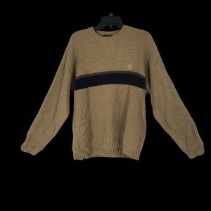 Vintage Timberland Weathergear Chunky Oversized Grandpa Sweater SZ M